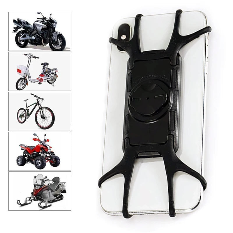 SEamopar Silicone Bike Phone Mount – MTB & Road Bicycle Kit Bike Phone Mount HIP