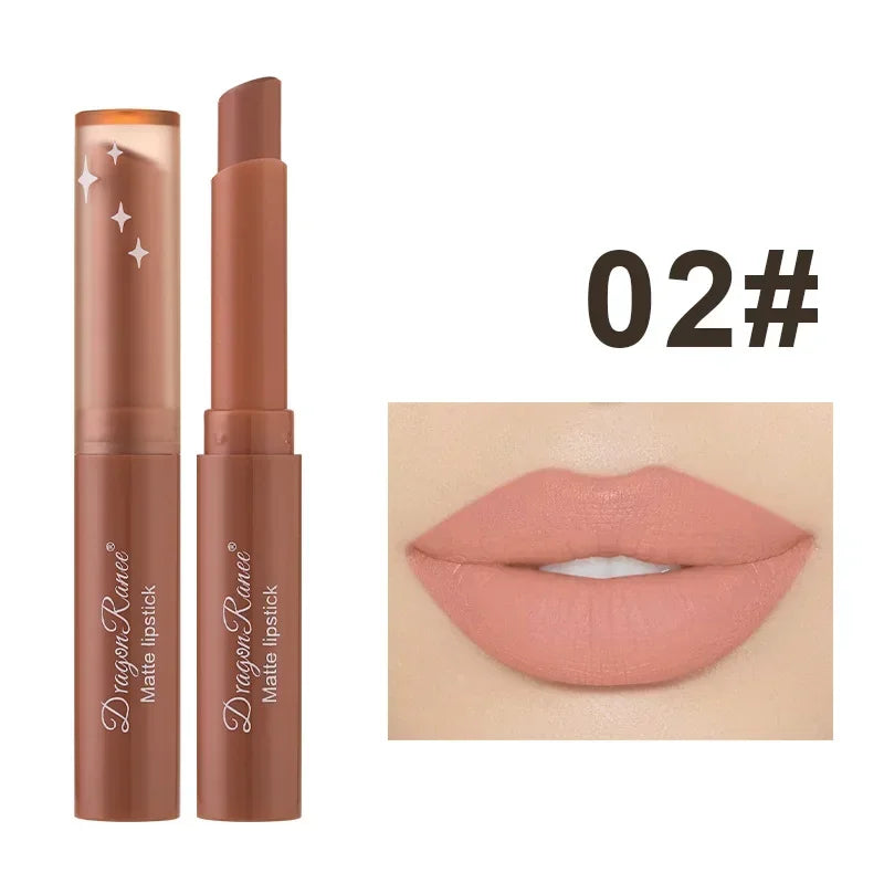 1/3pcs Nude Lipstick Crayon Long Lasting Matte Lipstick Pencil 24 Hours Waterproof Set Lip Moisturizer Colouring Lip Tint Stick HIP 02