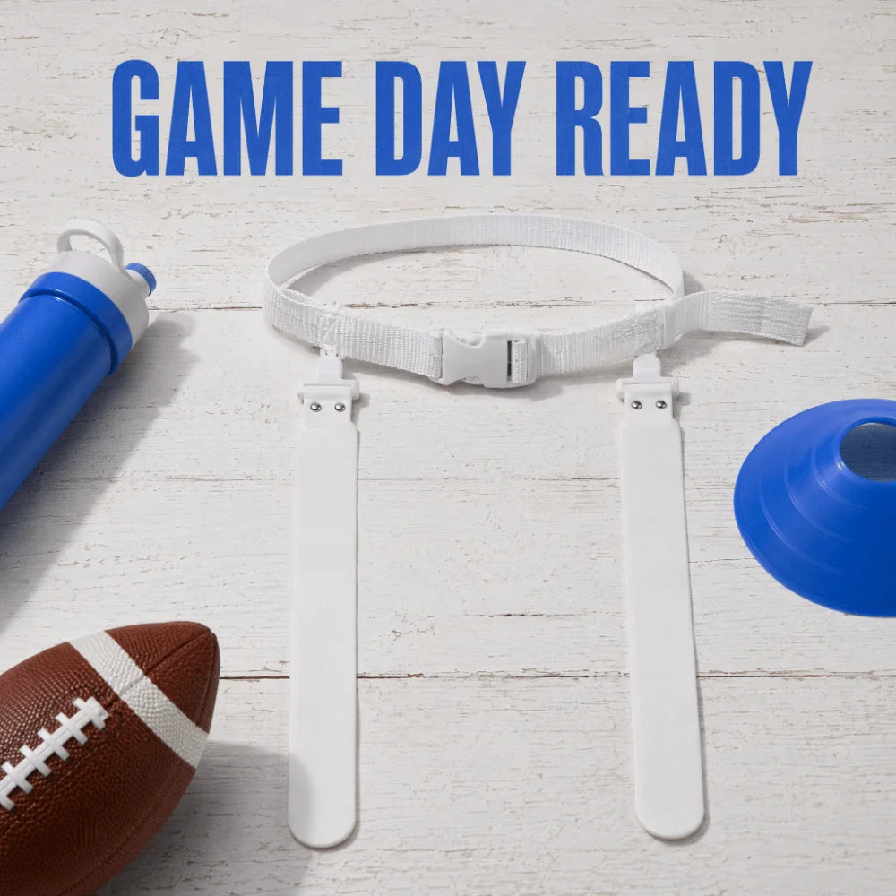 3-Piece Flag Football Belt Set – Adjustable Tear-Away Flags Flag Football Set HIP