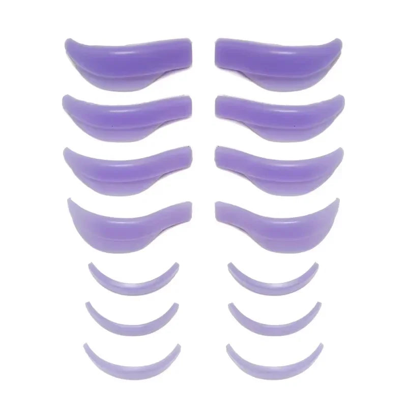 Reusable Silicone Lash Lift Shield Pads – 5/7/14 Pairs Lash Lift Shield Pads HIP C780-Purple 7Pairs