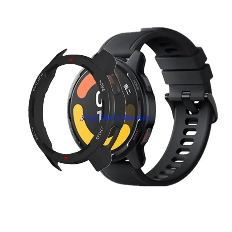 Hard Bumper Case & Screen Protector for Mi Watch S1 Active Smartwatch Bumper Case HIP