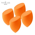 4-Piece Bevel Cut Makeup Sponge & Powder Puff Set | HIP Makeup Sponge Set HIP SHE135-4orange1