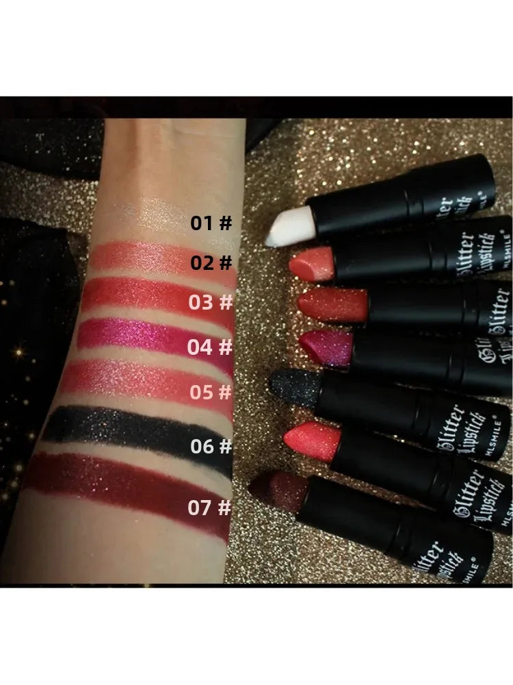 MLSMILE Diamond Matte Lipstick – Long-Lasting, Non-Transfer Matte Lipstick HIP