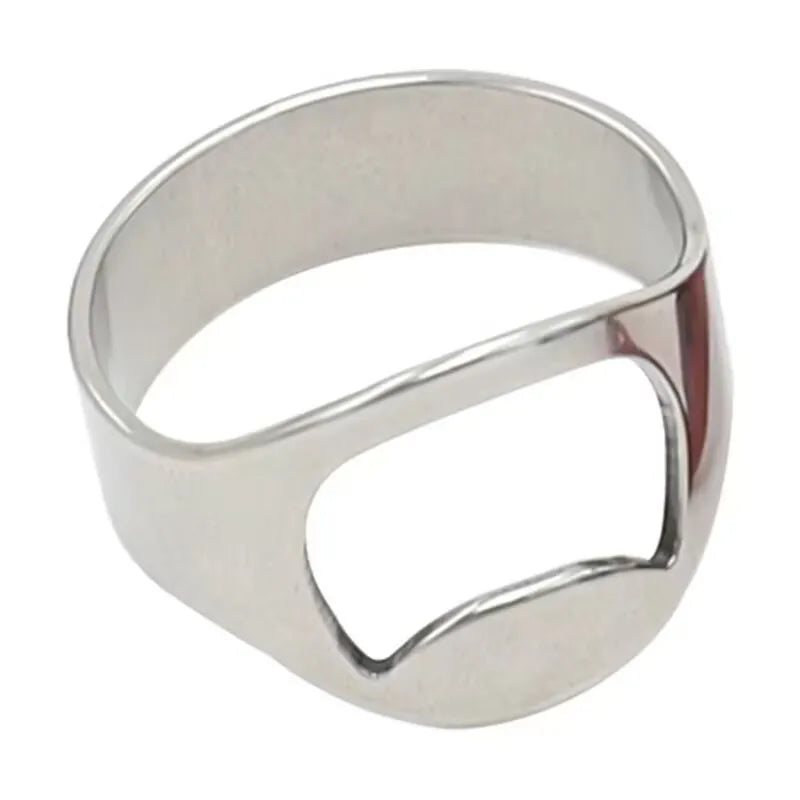 Stainless Steel Ring Bottle Opener – Beer & Wine | Barmaid Bottle Opener HIP