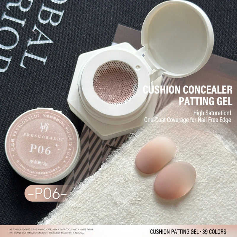 39-Color Air Cushion Patting Gel – Gradient Blush Nail Art
