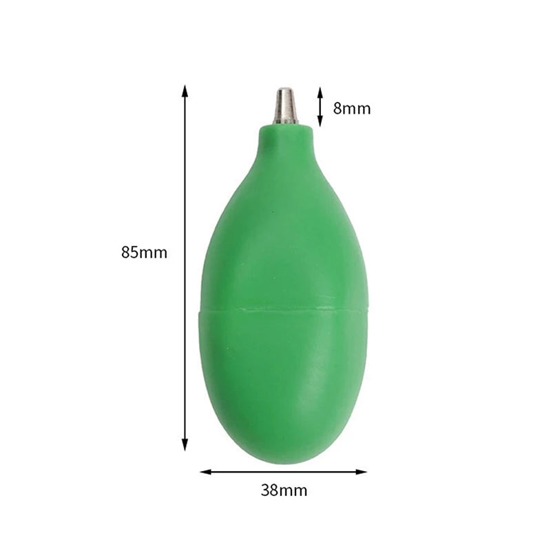 Rubber Mini Air Pump Dust Blower – Camera, Lens & Keyboard Air Pump Dust Blower HIP Green