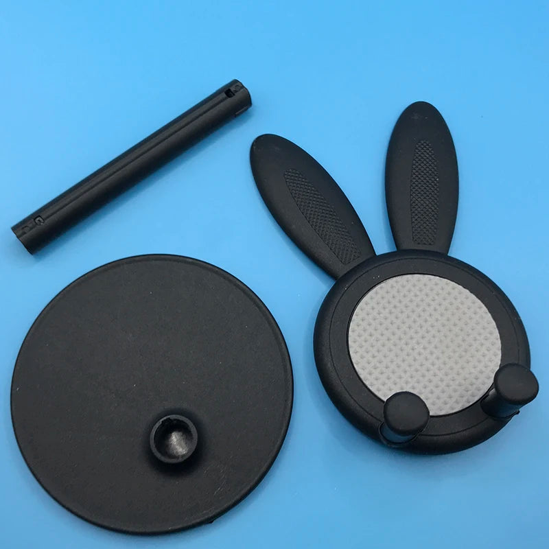Cute Rabbit Phone & Tablet Stand – Adjustable Desktop Holder Phone Tablet Stand HIP Black