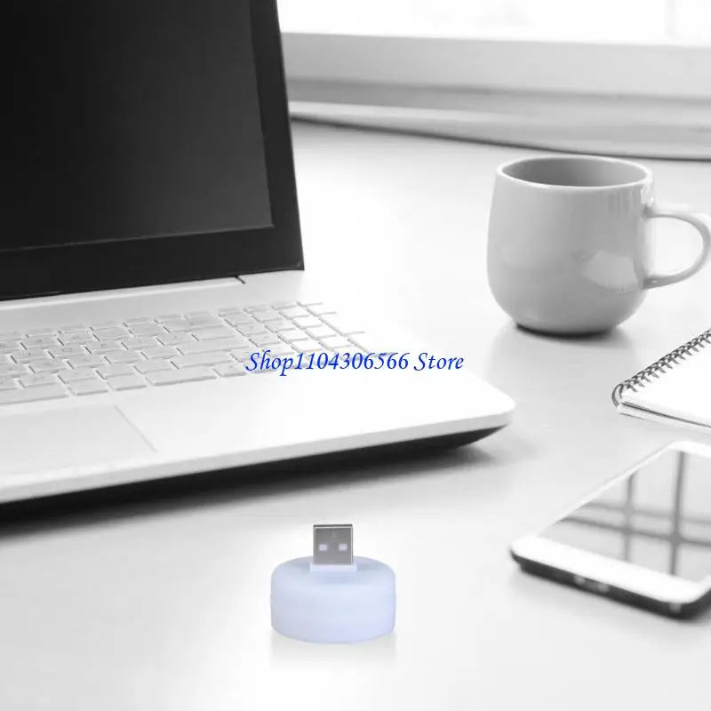 USB Male to 4-Port USB Female Charging Hub with LED USB Charging Hub HIP