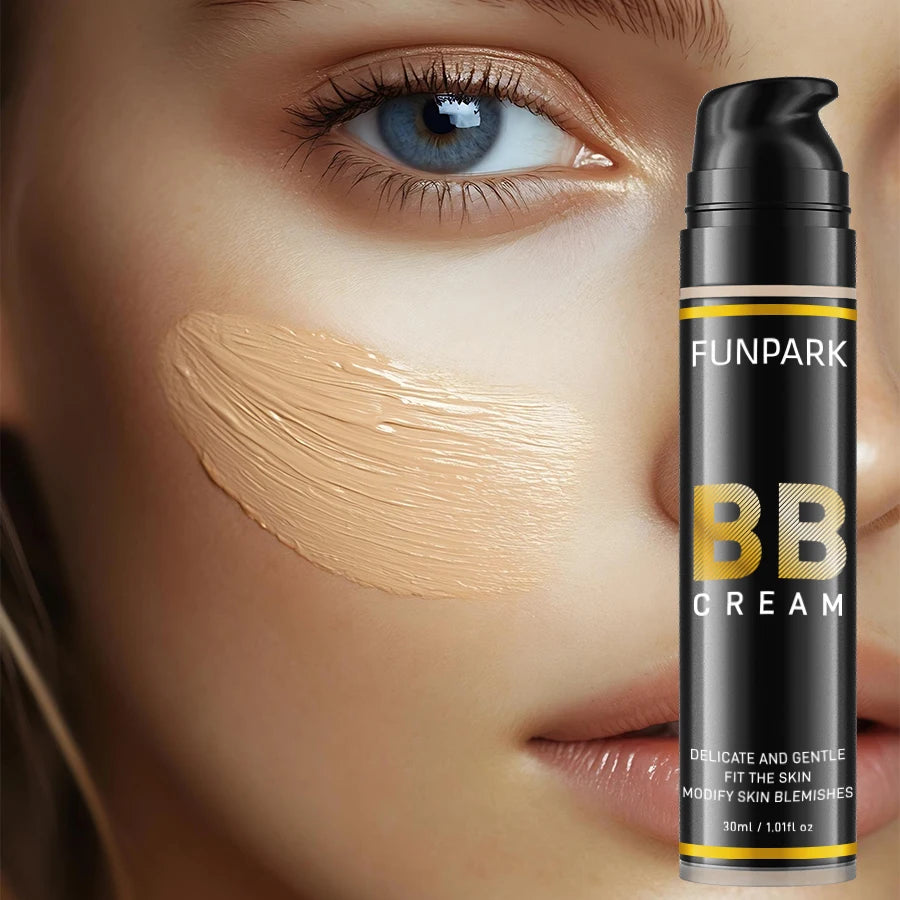 8-Shade CC Cream Foundation & Concealer – Waterproof Coverage CC Cream Foundation HIP