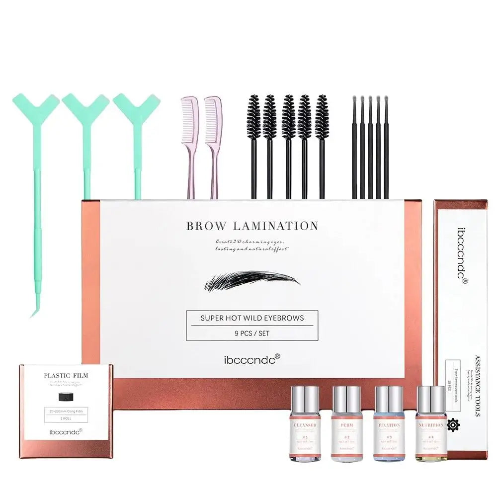 Professional Brow Lamination Kit – Eyebrow Perm & Styling Brow Lamination Kit HIP