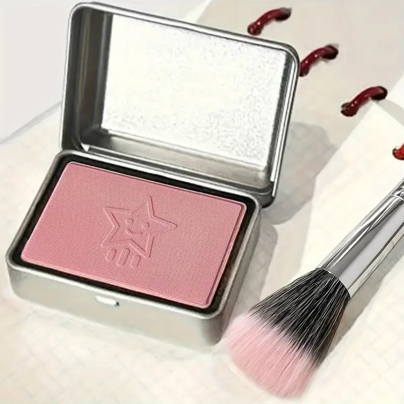 HISYI Matte Blush Powder – Nude Pink Fog Finish | 6g Powder Blush HIP