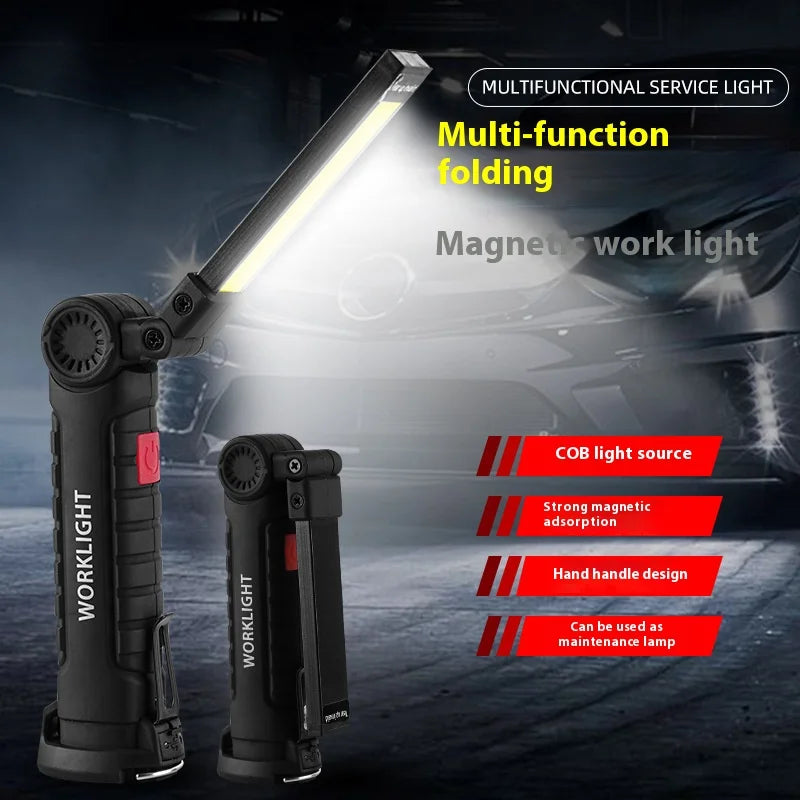 ESMARTER COB LED Folding Work Light – Magnetic USB Rechargeable LED Work Light HIP