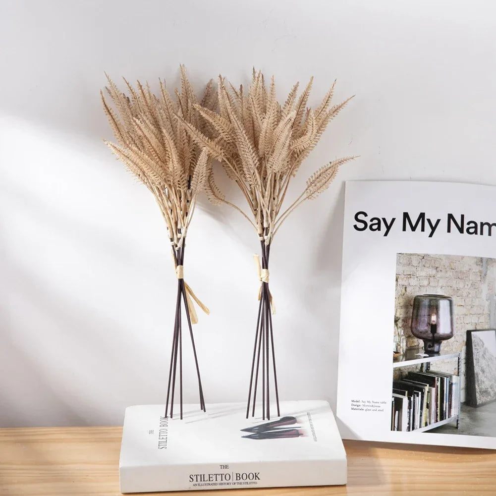 Natural Dried Pampa Grass Bouquet Rabbit Tail Grass Home Decor Bouquet Phragmites Flowers Bouquet Wedding Ramadan Decoration HIP