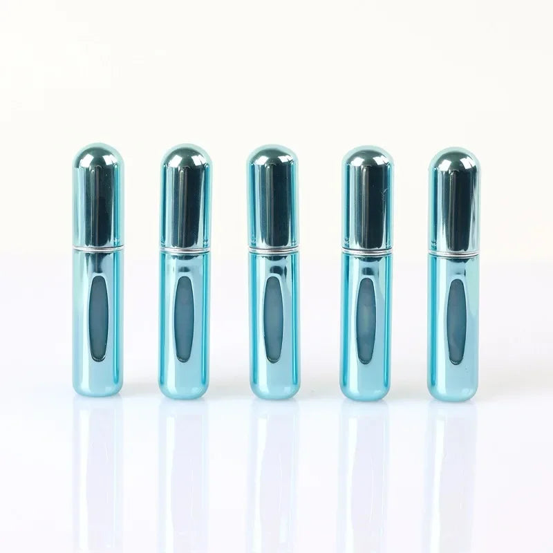 5-Pack 5ml Refillable Perfume Spray Bottles | Travel Atomizer Perfume Travel Atomizer HIP C595-blue-5pcs 5ml