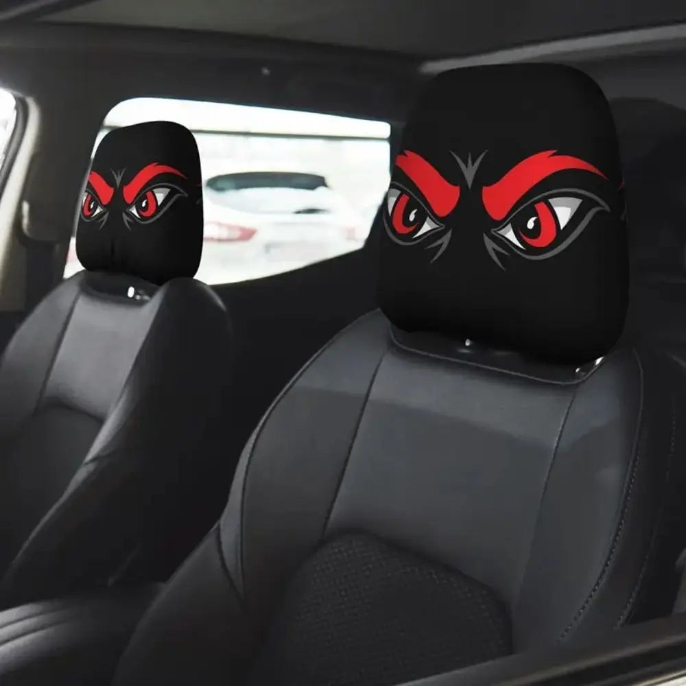 2-Pack Cartoon Car Headrest Covers – Breathable & Elastic Car Headrest Cover HIP