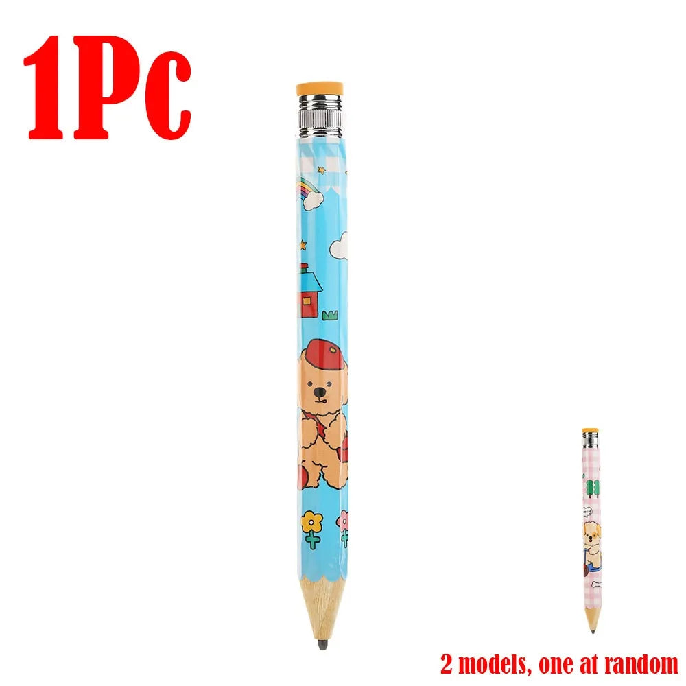 33.5cm Giant Wooden Pencil – Capybara & Puppy Novelty Gift Novelty Pencil HIP B