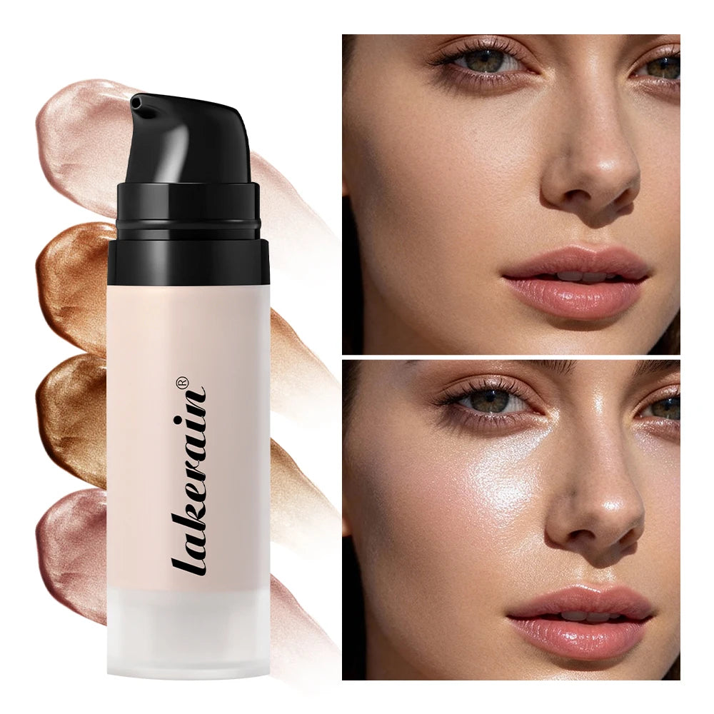 Highlight Foundation Glowy Super Gel Lightweight Dewy Multipurpose Llluminator Primer Moisturizing Nourish Non-Sticky Primer HIP