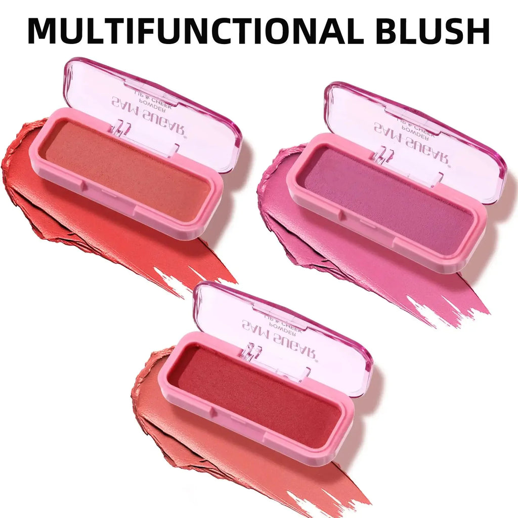 SAM SUGAR Matte Blush Cream – Multi-Use Lips, Face & Cheeks Cream Blush Stick HIP