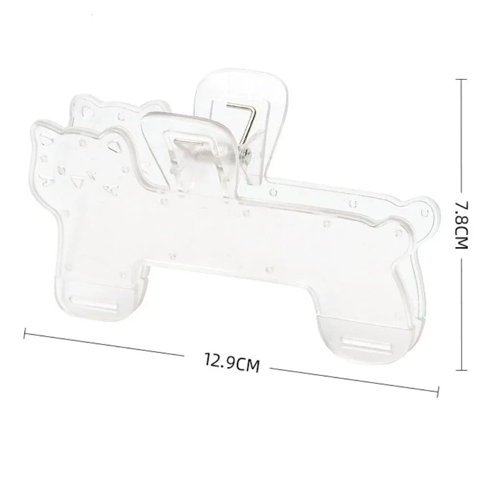 Cute Cat Transparent Book Clip – Anti-Slip Page Holder Book Page Holder HIP
