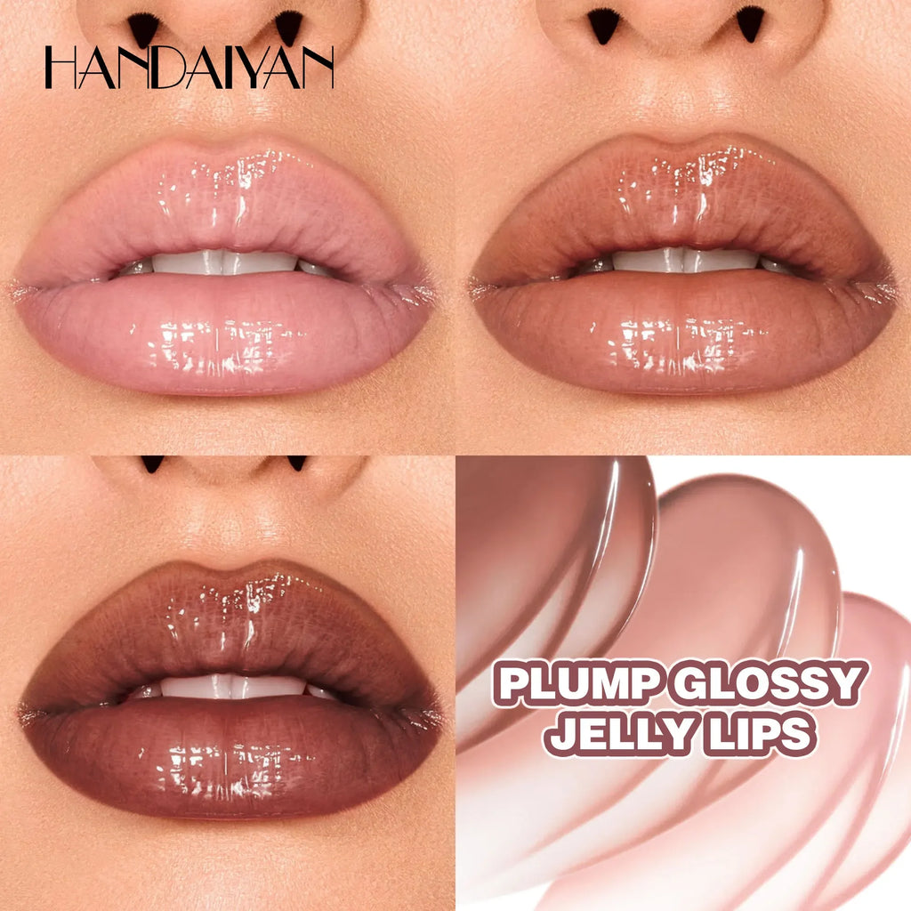 Hydrating Pearlescent Lip Glaze – Glossy Plumping Lip Gloss Lip Gloss HIP