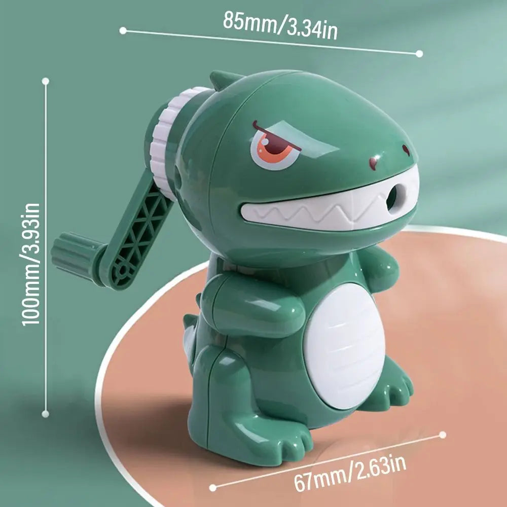 Dinosaur Hand-Crank Pencil Sharpener – Anti-Stick for Kids Pencil Sharpener HIP