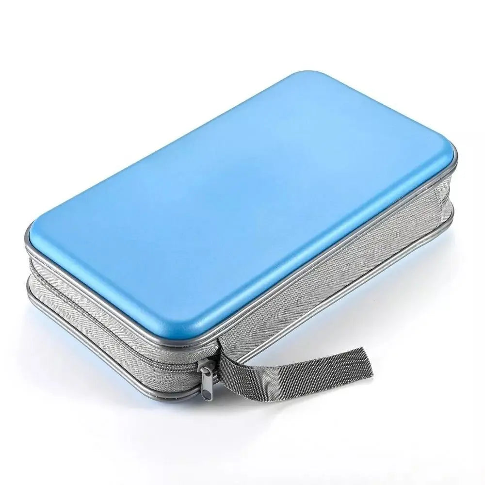 96-Disc Portable CD DVD Storage Binder Case – Zip Holder CD DVD Storage Case HIP