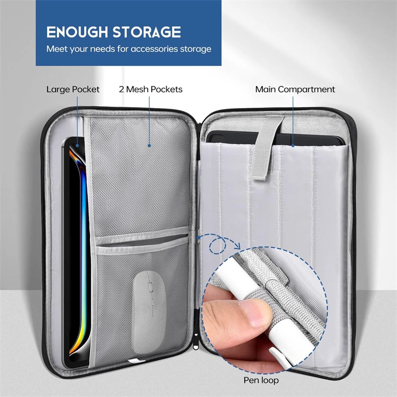 Shockproof Tablet Sleeve Bag 11–13" | iPad Pro & MacBook Tablet Sleeve Case HIP