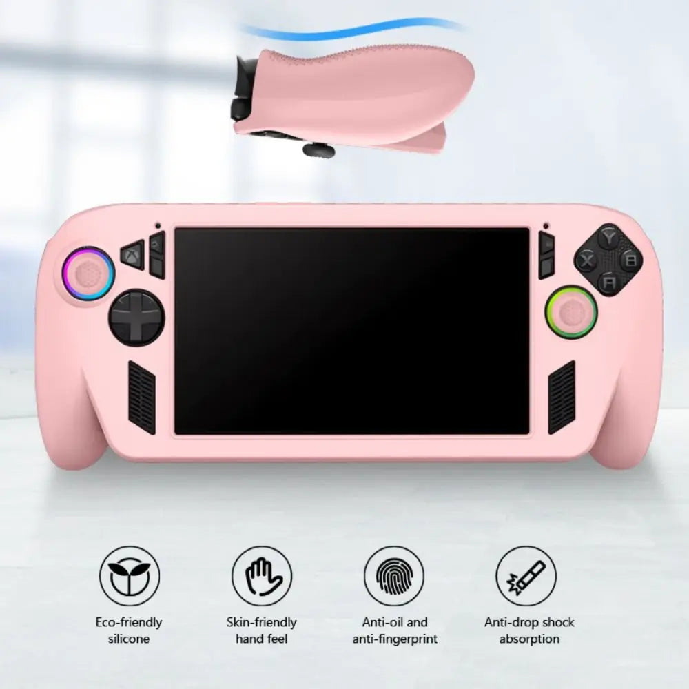 Silicone Case for ROG Ally X & Xbox – Shockproof Grip Cover Console Protective Case HIP