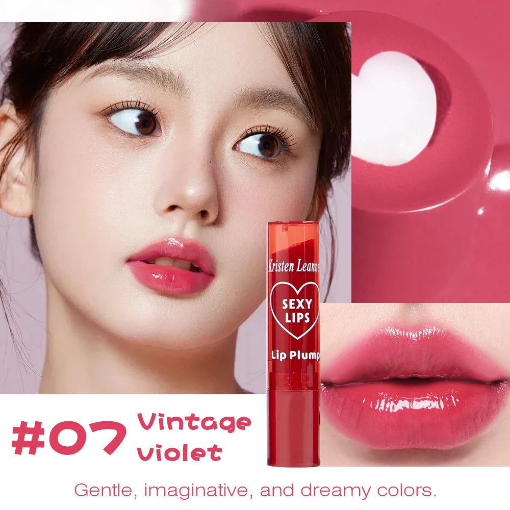 Colored Moisturizing Lip Balm Love Sandwich Lipstick Nutrition Diluting Lip Line Anti-dry Lip Oil Mirror Lasting Lipgloss Makeup HIP 07