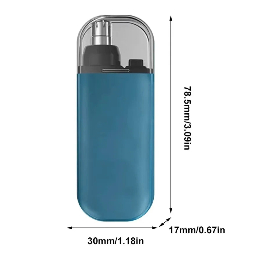 360° Dual-Blade Ear & Nose Hair Trimmer for Men | HIP Nose & Ear Trimmer HIP blue