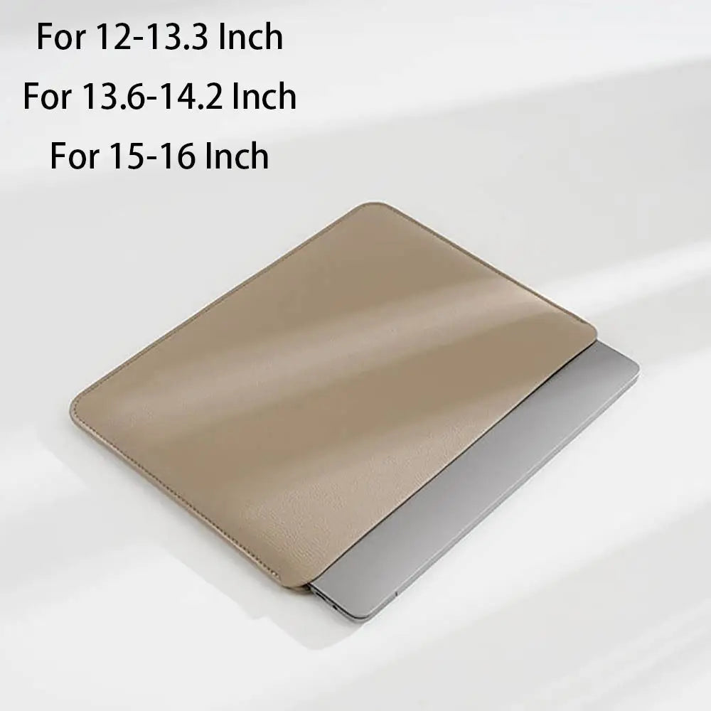 Ultra Thin PU Laptop Sleeve Shockproof Case 12–16 Inch Laptop Sleeve Case HIP