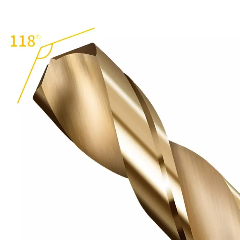 HSS Cobalt Twist Drill Bit 12mm–35mm Round Shank Metal Borer HSS Twist Drill Bit HIP