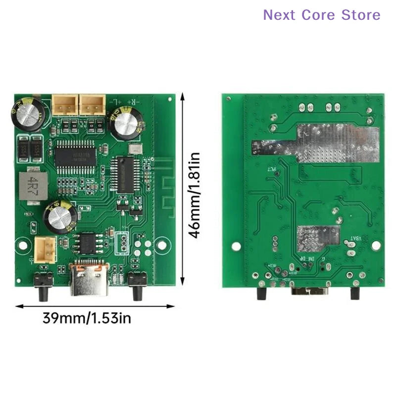 DC5V 3.7V TWS Bluetooth Amplifier Board – 2×10W Hi-Fi Stereo Bluetooth Amplifier Board HIP