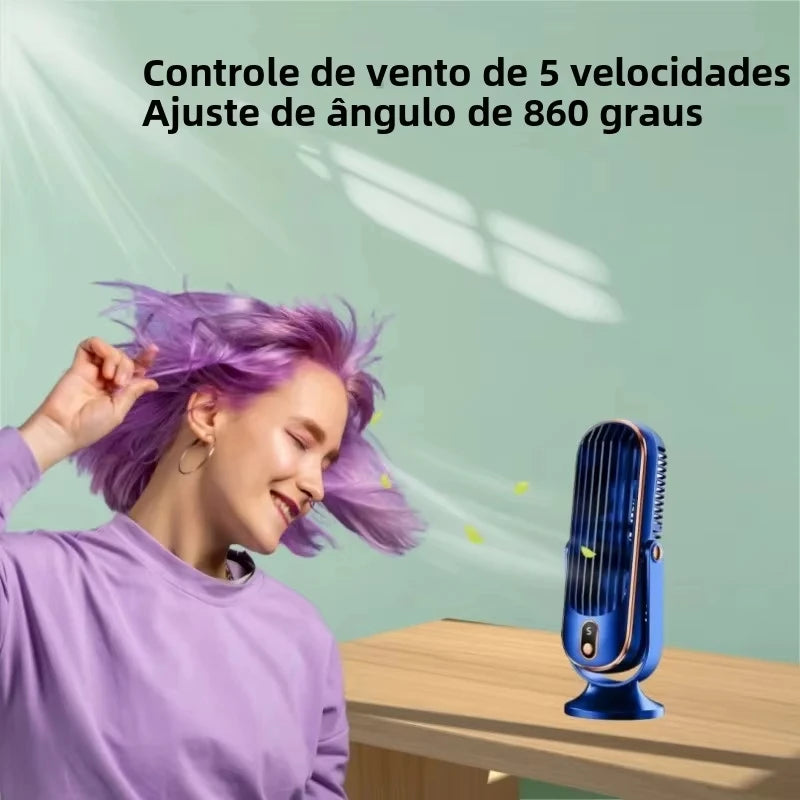 USB Rechargeable Portable Desktop Fan – Office & Home Portable Desktop Fan HIP