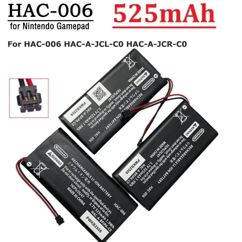 Nintendo Switch Joy-Con Battery 525mAh HAC-006 Replacement Replacement Battery HIP