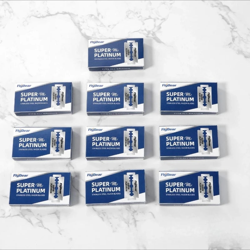 Double Edge Safety Razor Blades 30/50/100 Pack – Barber Safety Razor Blades HIP