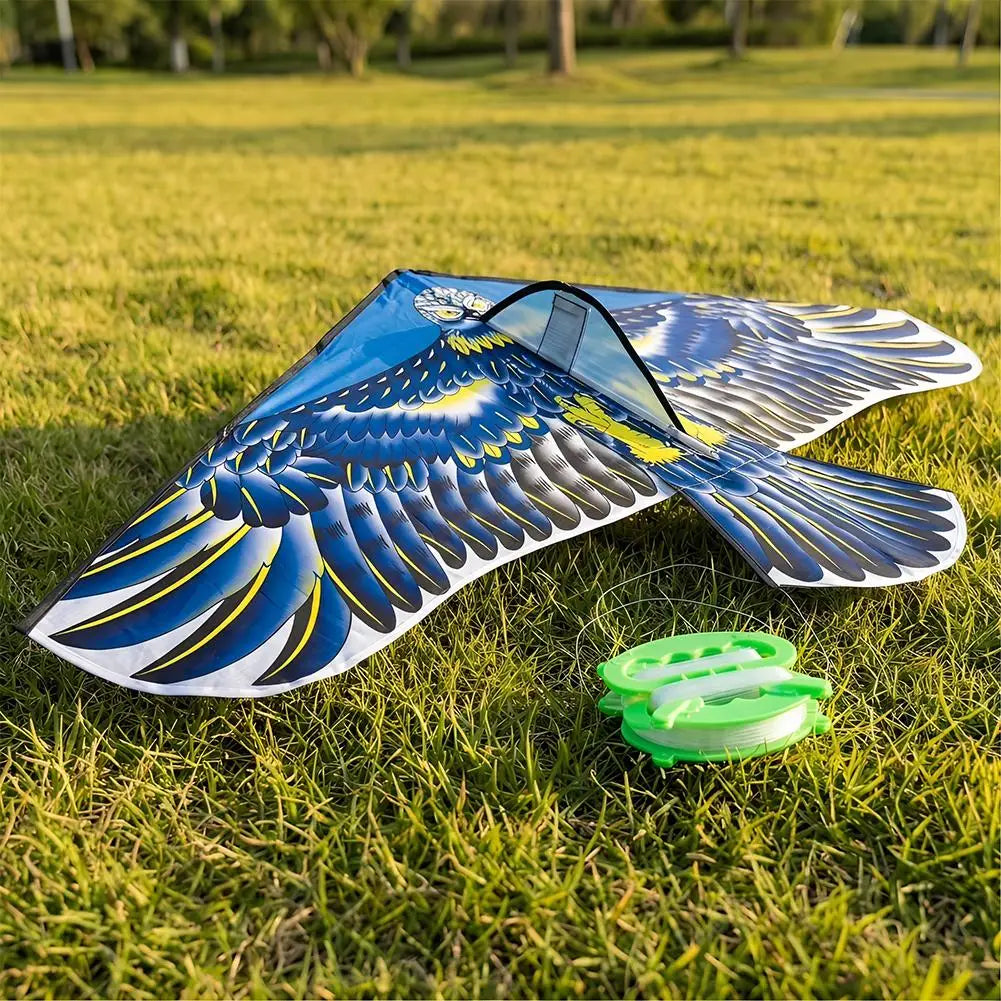 Giant Eagle Kite With 100m kite string Flying Bird Kites Outdoor Fun Sports Garden Cloth Toys Bird Repelling Kite HIP