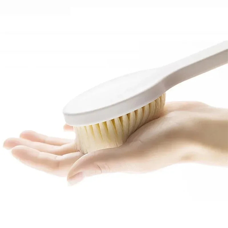 Long Handle Bath Brush – Soft Bristle Body Exfoliating Shower Body Bath Brush HIP