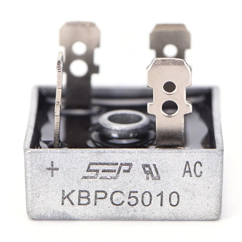 KBPC5010 50A 1000V Metal Case Diode Bridge Rectifier | 1-5 Pack Diode Bridge Rectifier HIP 1Pc