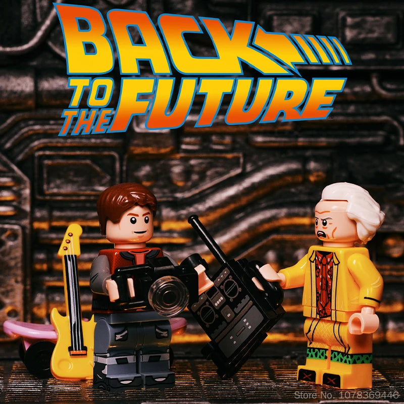 Bandai Back to the Future Marty McFly Assembly Action Figure Assembly Action Figure HIP