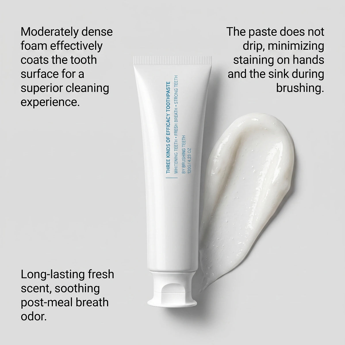 Fresh Mint Toothpaste – Daily Oral Cleaning & Breath Care 120g Mint Toothpaste HIP