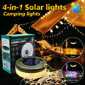Solar 10M RGB LED Camping String Light with Flashlight Hook Solar Camping String Light HIP YD2326 1PC