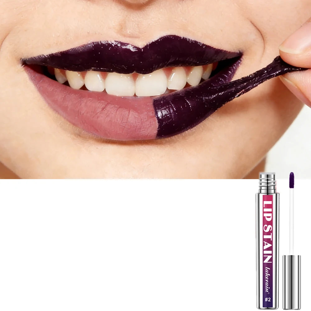 Waterproof Peel Off Lip Stain Long Lasting Pink Lip Tint Transfer Proof Non-stick Cup 3 Colors Lip Stain Women's Cosmetics HIP 1light pink