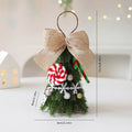 PE Christmas Tree Pendant Decorations Ornaments Mini Desktop Christmas Tree Ornament Christmas Scene Decoration HIP 01