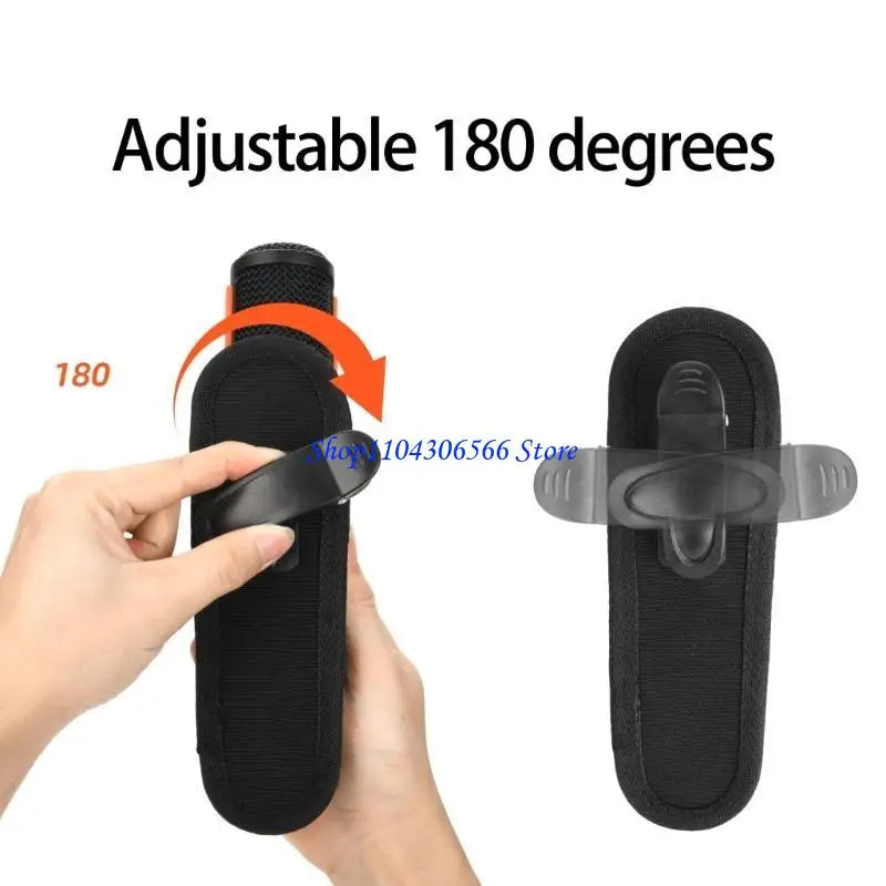 Heavy Duty Microphone Protective Case – Nylon Travel Bag Microphone Carry Case HIP