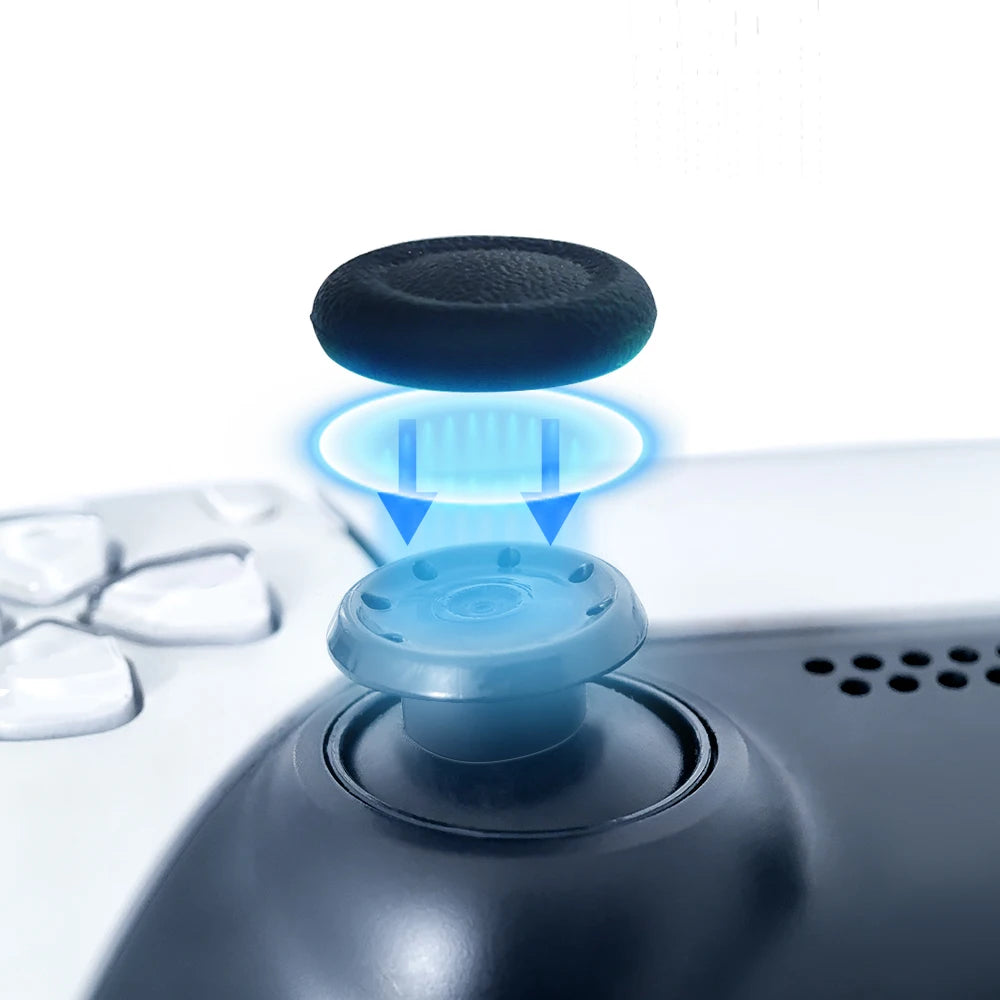 Silicone Thumbstick Caps for PS5 & PS4 – Anti-Slip Grip Covers Controller Grip Caps HIP