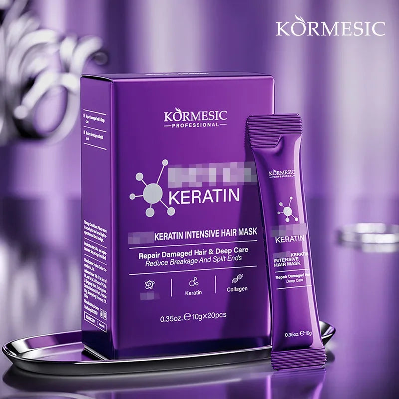 Keratin Hair Mask – 5-Second Deep Moisture & Frizz Control Keratin Hair Mask HIP