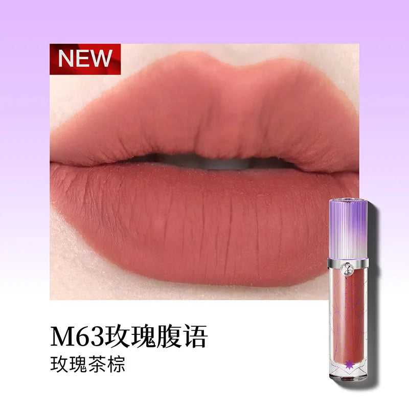Girlcult Black Shimmer Matte Velvet Lip Cream Pearl Twinkle 3.5g Shimmer Lip Cream HIP M63