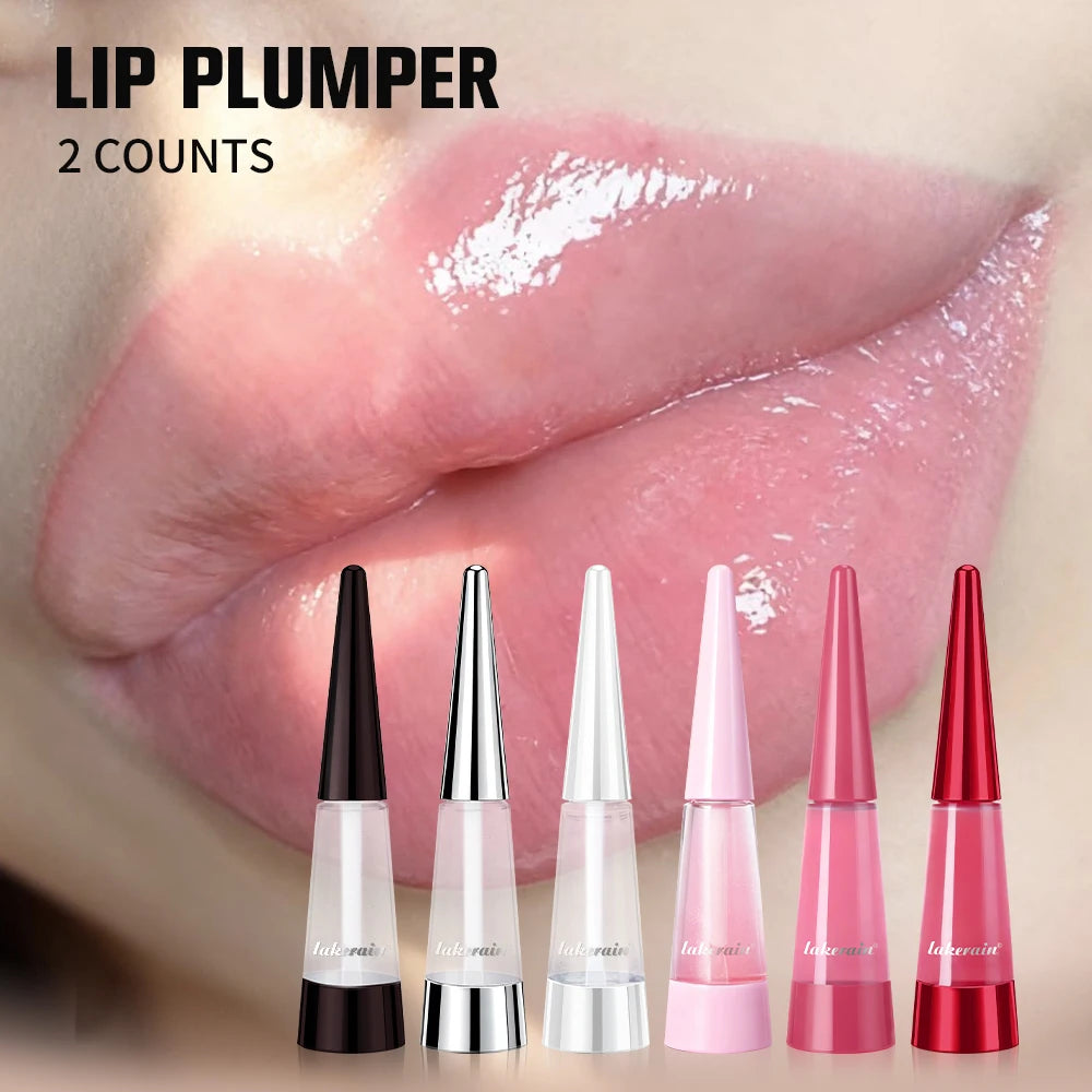 Lip Plumper Instant Moisturizing Lip Gloss Transparent Plump Lips Care Lip Stuffer Gift Korean Cosmetics Makeup HIP