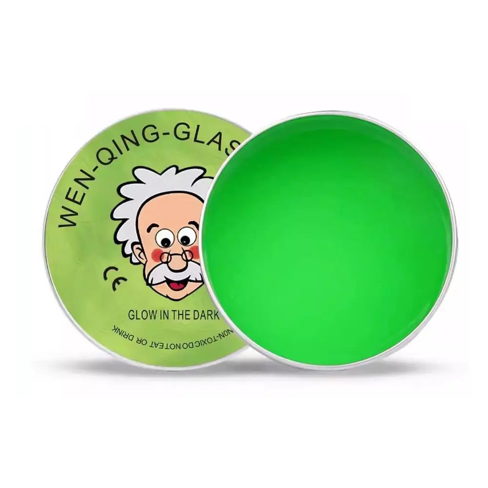Liquid Glass Thinking Putty Non Newtonian Fluid Transparent Slime Stress Relief Toy For Kids Adults Clear Crystal Clay Gift HIP Dark Green